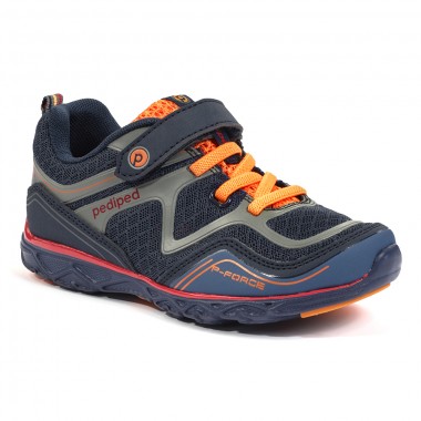 Flex - Force Navy Orange Athletic Shoe
